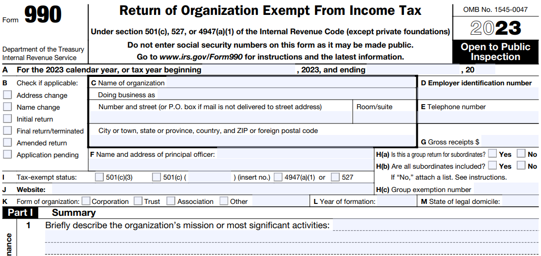 Form 990